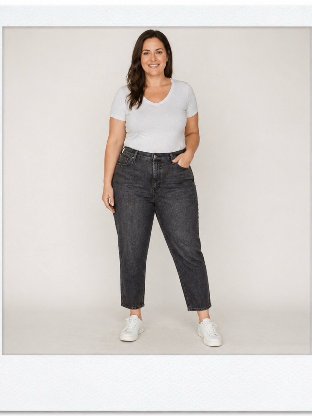 Gloria Vanderbilt Amanda Jeans Womens 16 High Rise Tapered Dark Wash - Picture 3 of 8